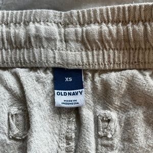 Old Navy High-Waisted Linen-Blend Wide-Leg Pants for Women